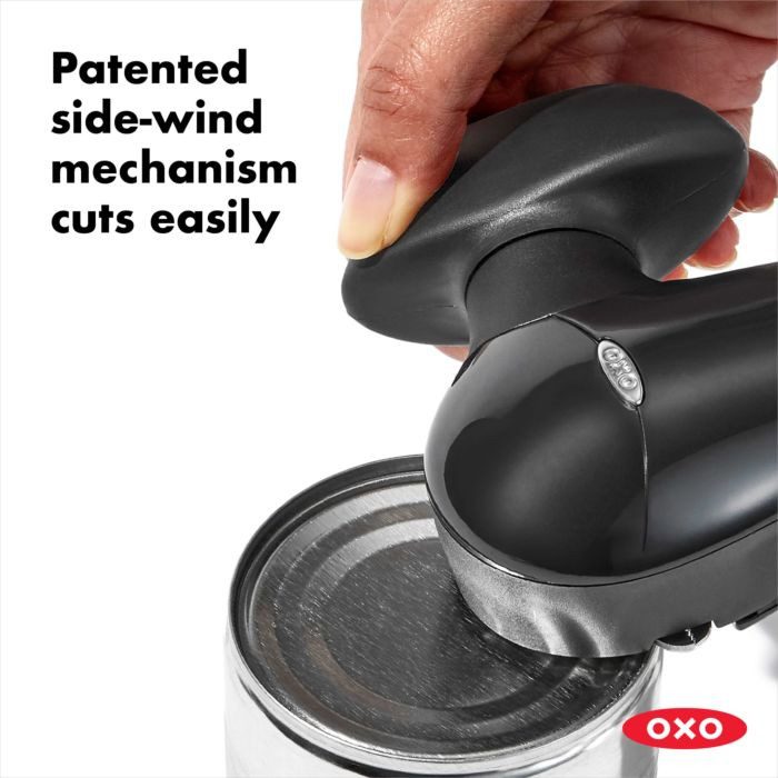 OXO Good Grips Smooth Edge Can Opener, Black