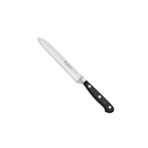 Wusthof Trident Classic Steak Knife in Stainless Steel and Black (Set of 4)