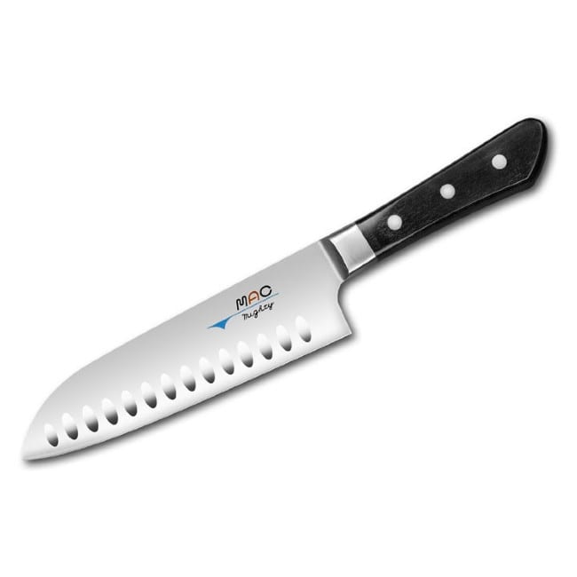 Mac Professional Santoku Knife Hollow Edge 6.5-Inch MSK-65
