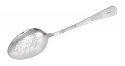 Mercer 7-7/8-in. Perforated Bowl Stainless Steel Plating Spoon