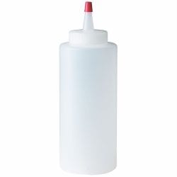 Cylinder Squeezable Bottle: 16-oz.