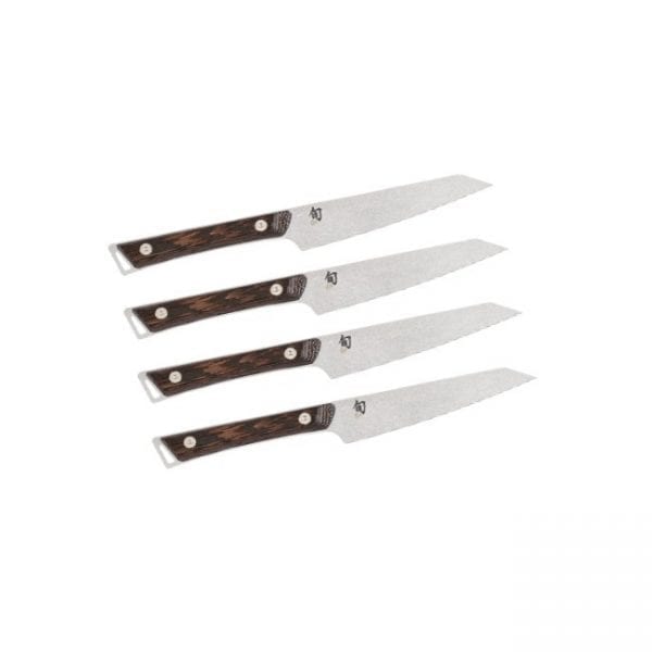 Shun Kanso Steak Knife Set: 4-pc.