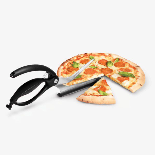 Dreamfarm Scizza Pizza Scissors, Stainless Steel, Black on Food52