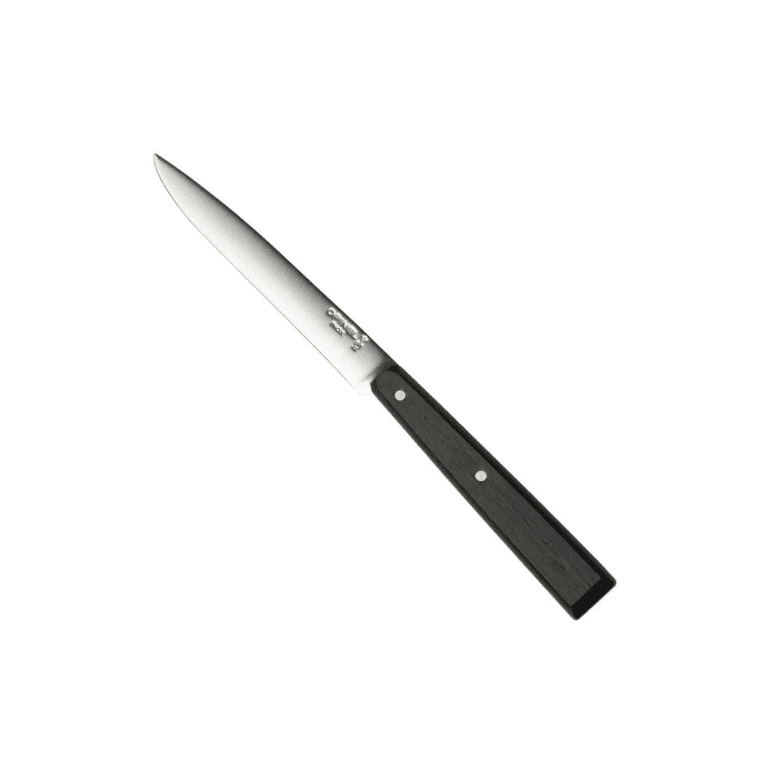 Opinel N°125 4-in. Bon Appetit Steak Knife: Black