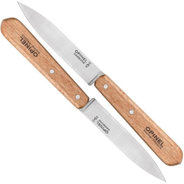 Opinel Carbon Steel 4in. Paring Knives N°102 (Box of 2) Northwestern