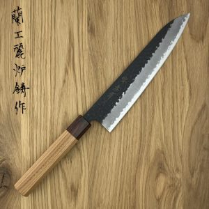 Sakai Takayuki 33-Layer Damascus Hammered VG10 Wa Gyuto Knife 210mm