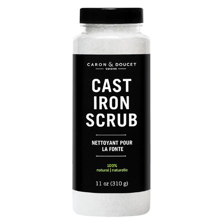 Caron & Doucet 100% Natural Cast Iron Salt Scrub 11-oz