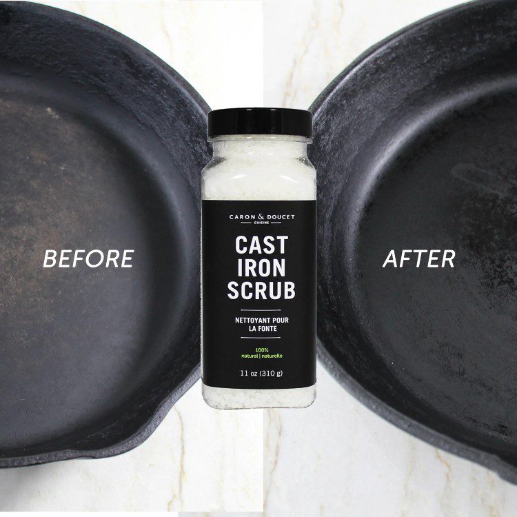  CARON & DOUCET - Cast Iron Cleaning & Restoring Scrub