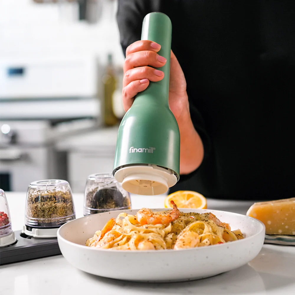 This Electric Spice Grinder Uses Interchangeable Pods